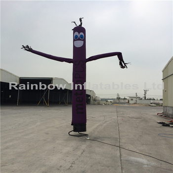 RB23017-3（5.5mh) Inflatable purple air dancer hot sale