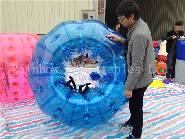 RB33007 Inflatable Rainow Human Bump Ball Dia1.6m