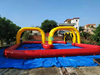 Outdoor Game Inflatable Sport Game Racing Track For Go Cart For Zorb Ball 