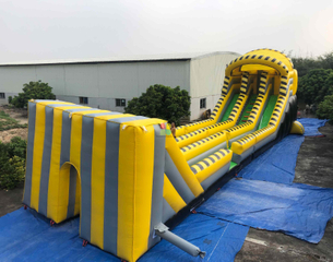 MELTDOWN THEME COLOR ZIP LINE SLIDE FOR KIDS