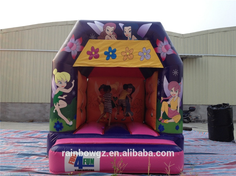 RB1059（3x3.5m） Inflatable Tinkerbell bouncy castle