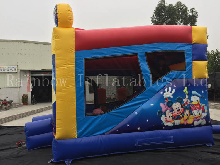 Outdoor Durable Inflatable Disney Castle for Children