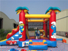 Inflatable The Smurfs Bouncer for Commercial Use