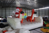 Inflatable Christmas Santa Deer