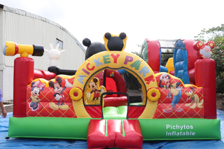 High Quality Commercial Inflatable Mickey Mouse Playground Funland 