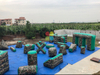 Inflatable Laser Tag Inflatable Paintball Bunker for Shooting Game