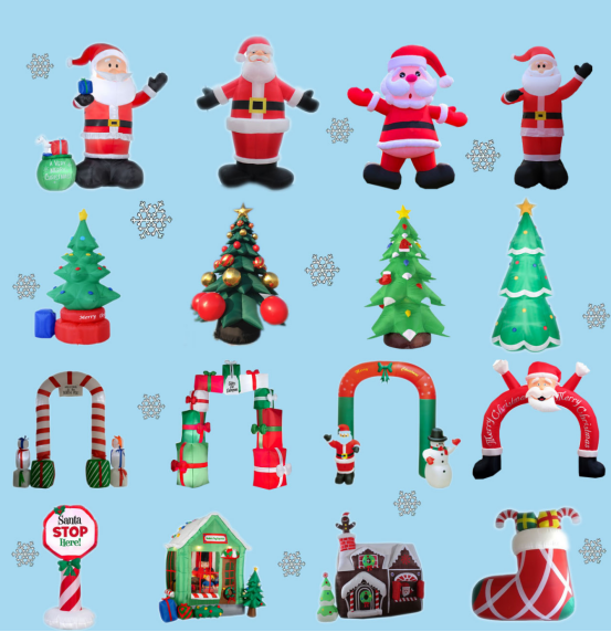 Christmas Festival's origin and inflatable decoration products 