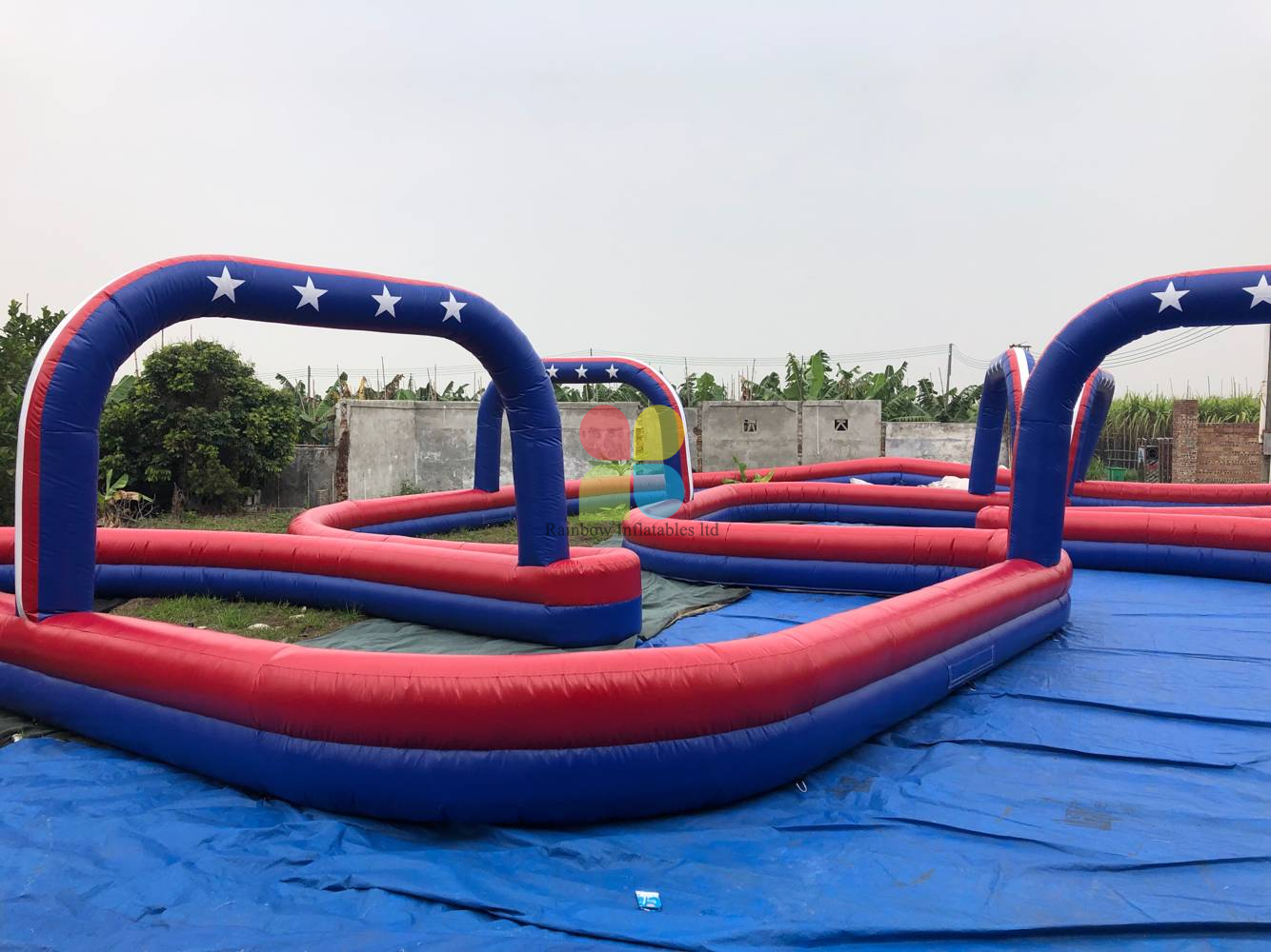 New Inflatable Racing Track
