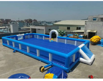 Durable PVC Inflatable Soccer Field Playground