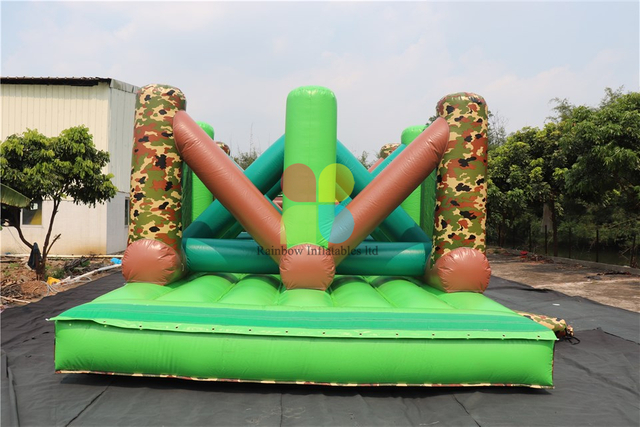 Best Seller Outdoor Largest Commercial Inflatable Obstacle Course For Adults