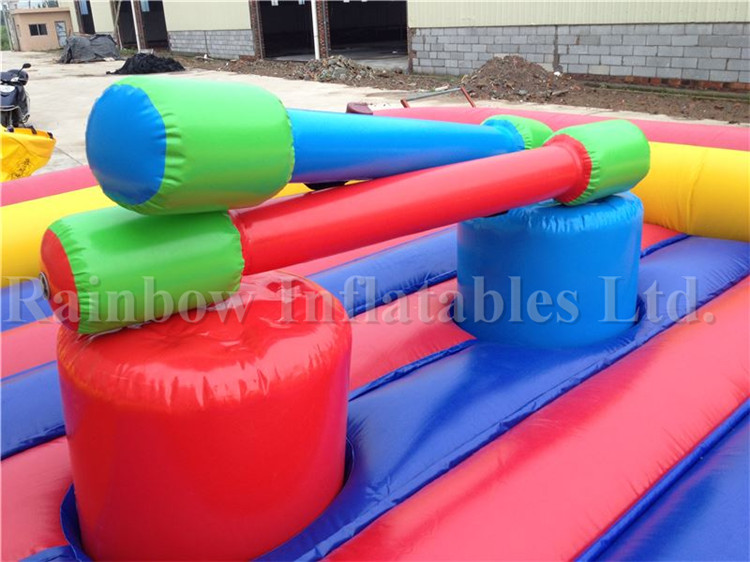 Popular Outdoor Inflatable Interactive Game Jousting Stick Game for Sale