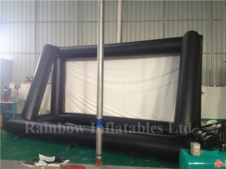 RB21034 （6.5x2.56x5m）Inflatable Rainbow advertising movie screen