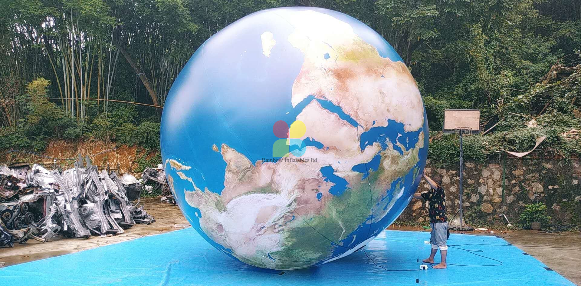 Inflatable Satellite View Globe China