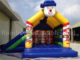 Outdoor Inflatable Clown Combo Bouncer for Sale