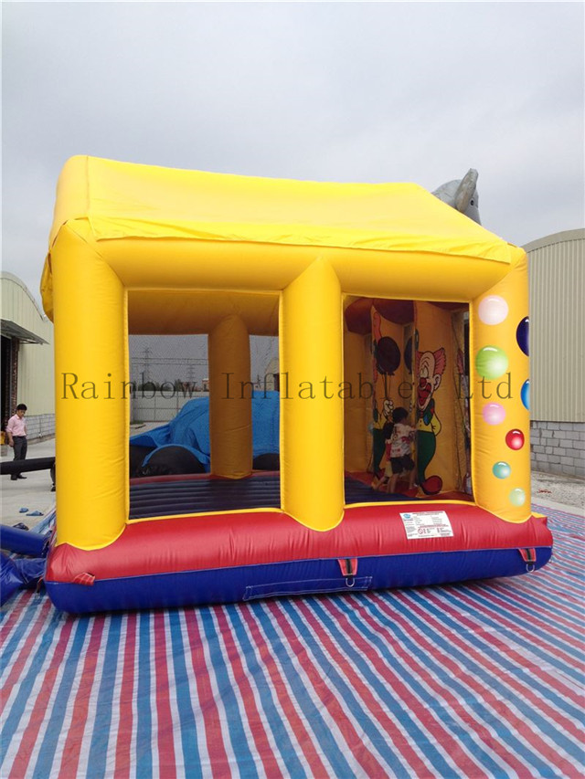 Outdoor Commercial Clown theme Inflatable Bouncers