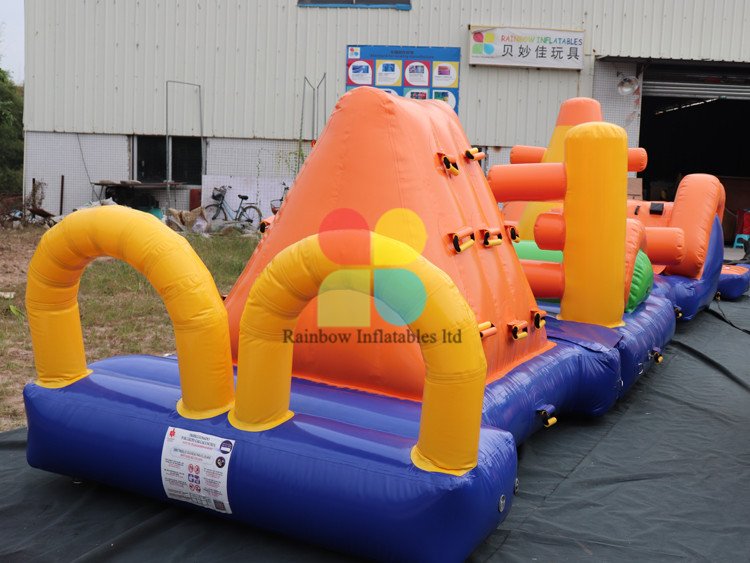 Outdoor Commercial Inflatable Water Obstacle Course for Sale