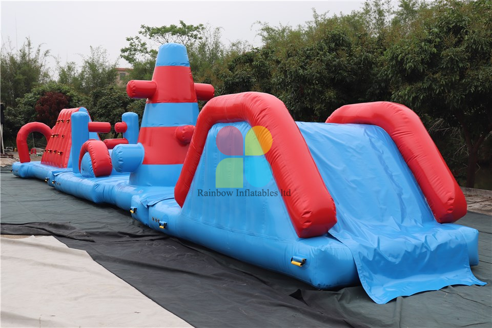 Inflatable Air Tight Water Obstacle Course For Pool