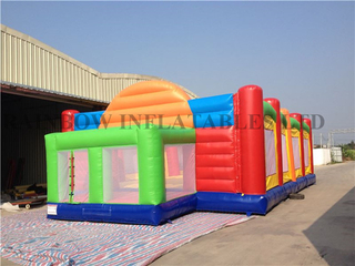 RB9047（20x10x4.3m）Inflatable giant basketball court game