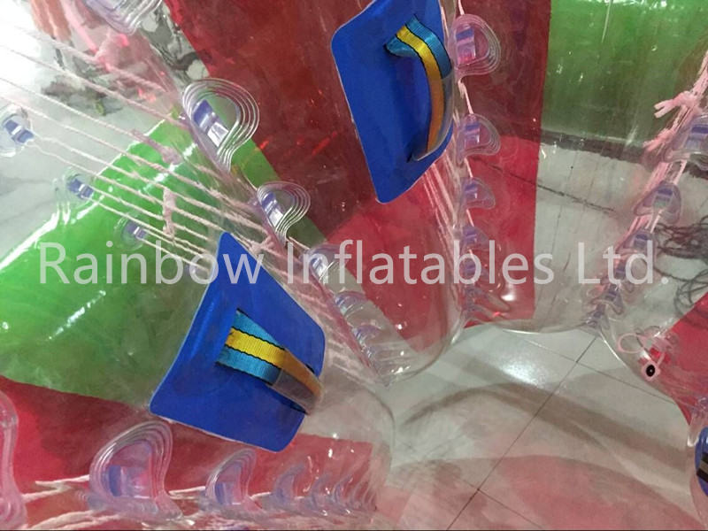 RB33007-5（dia 1.5m）Inflatable Rainbow body bumper ball for adult 