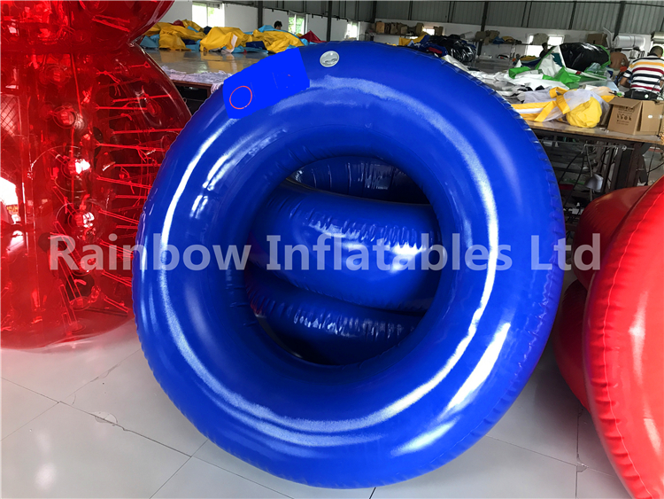 RB33027(1.5x1.5x0.35m )Inflatables red and blue swimming ring for sell 