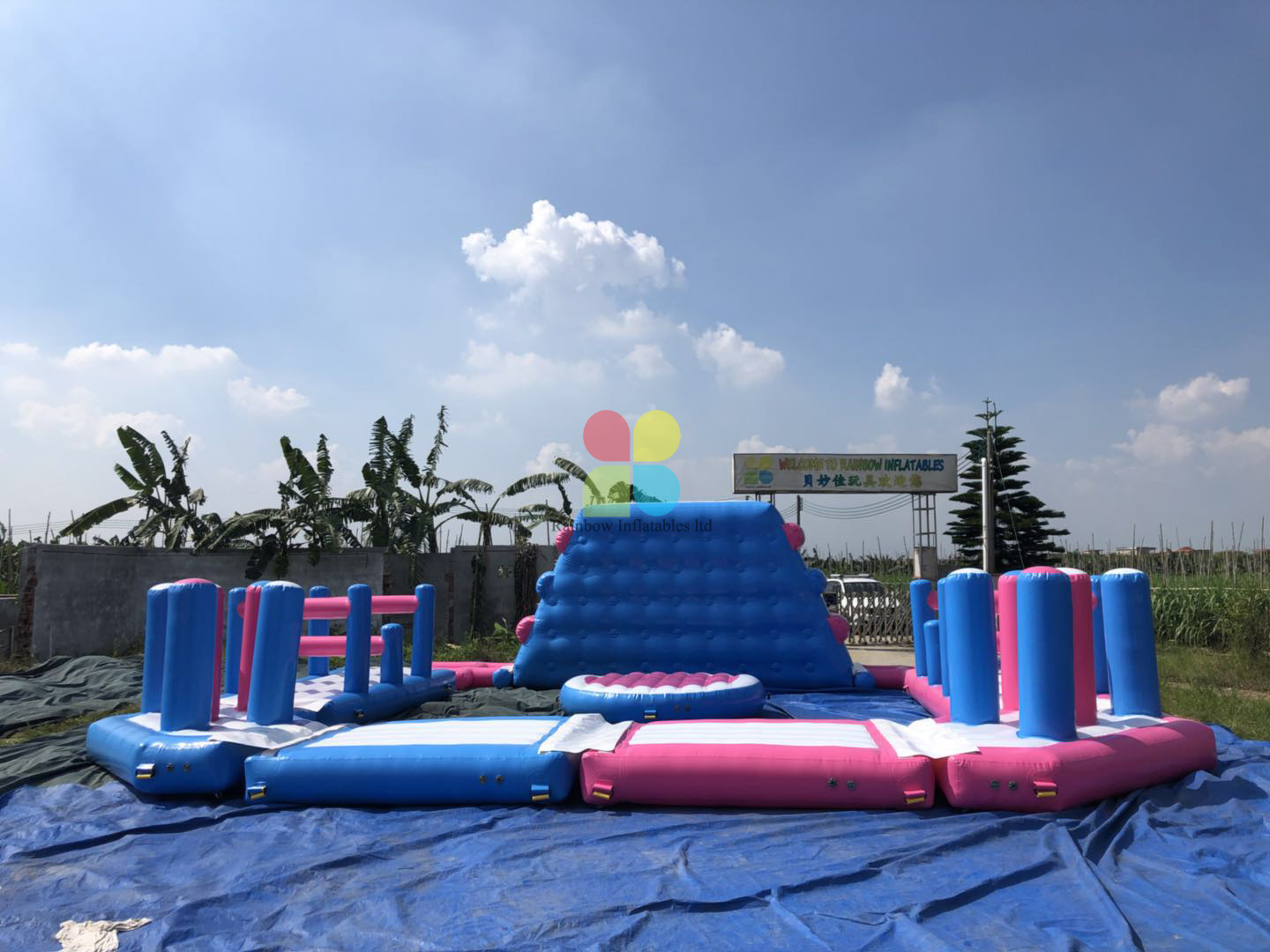 Lake Inflatables Water Games Used Fiberglass Water Slide for Sale Used Water Slides for Sale