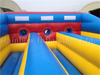 Large Indoor Commercial Inflatable 3-lane Bungee Run Game for Sale