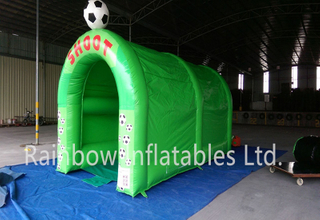 RB9098（6x3x3m） Inflatable Rainbow football shot game