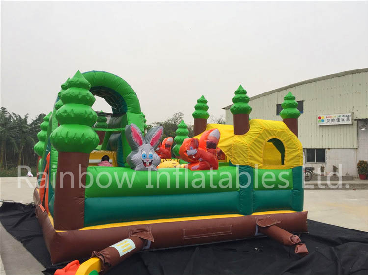 Outdoor Commercial 4 in 1 Inflatable Combo for Children