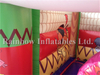RB1058（3.8x2m）Inflatable Rainbow Kids bouncy castle 