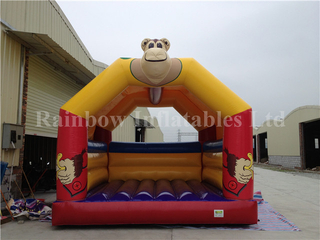 RB1130（3x4m）Inflatable Monkey Theme Bouncy Castle 