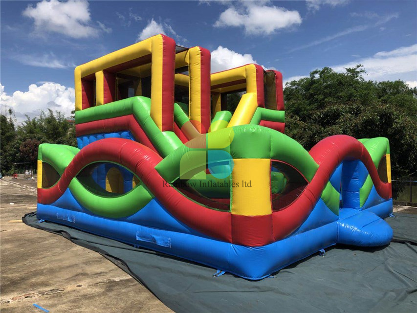 Inflatable Double Slide Funcity