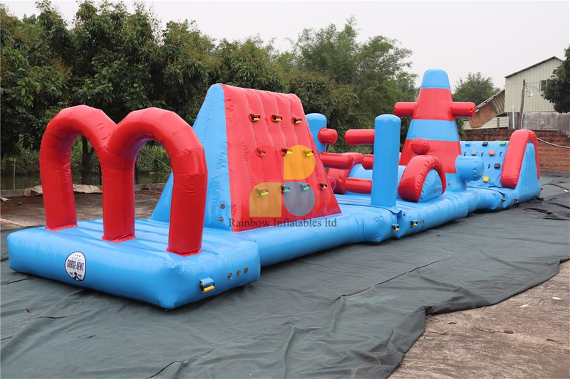 Inflatable Air Tight Water Obstacle Course For Pool