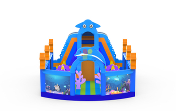 Giant Ocean World Inflatable Playground