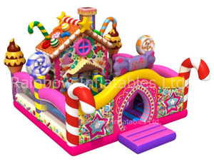 RB01050（8.5x7.5x5.5m） Inflatable Candy playground/funcity new design 
