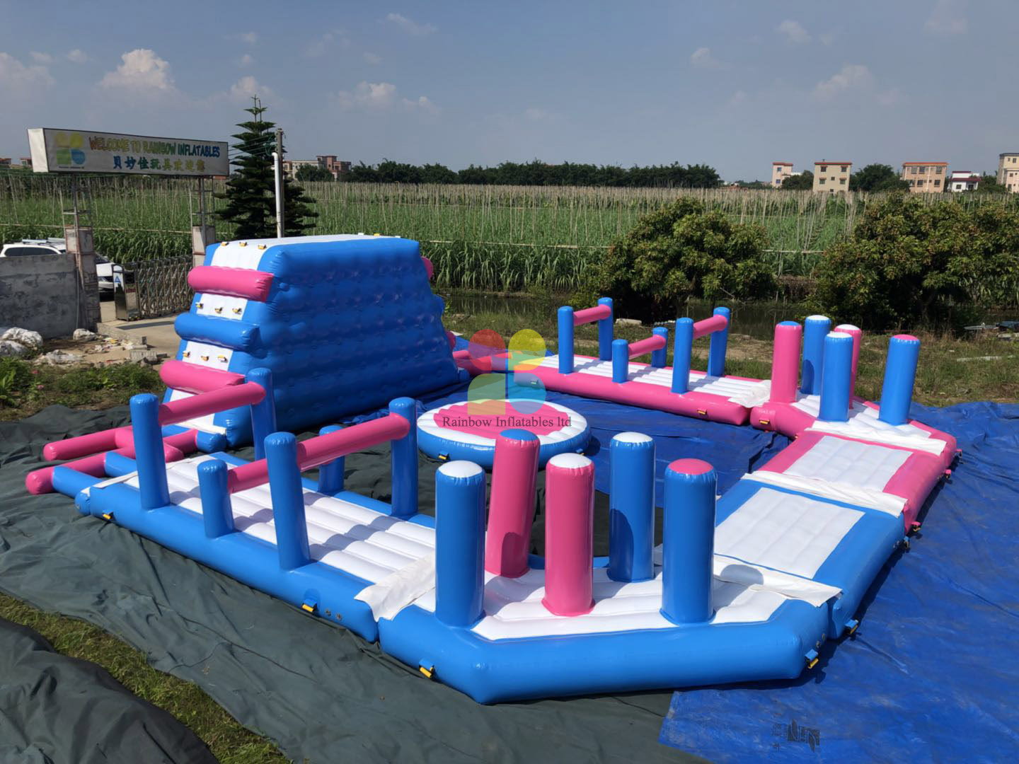 Lake Inflatables Water Games Used Fiberglass Water Slide for Sale Used Water Slides for Sale