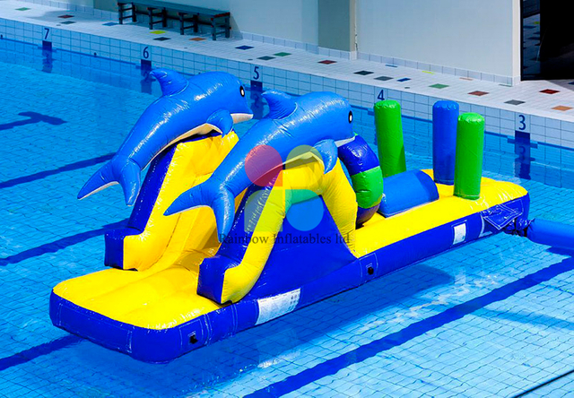 RB33109 Inflatable Dolphin Aquatracks for Pool