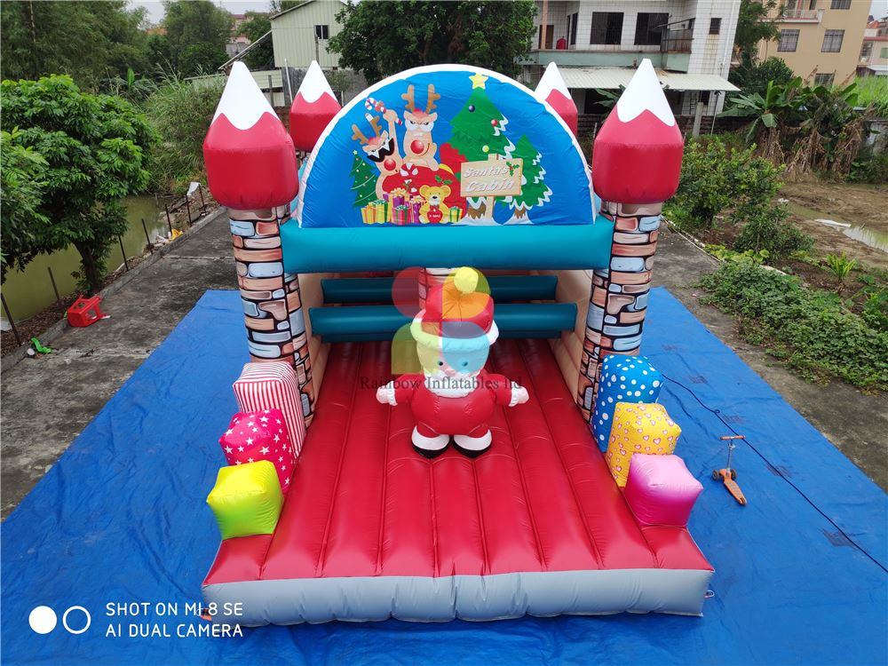 Inflatable Santa Man Bouncer