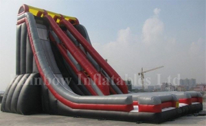 High Quality Commercial Inflatable High Slide with Platform for Adults