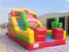 Big Commercial Inflatable 3d Car Theme Dry Slide for Kids