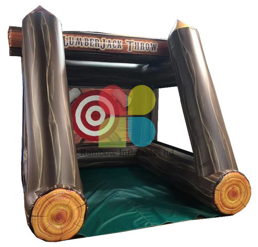 Inflatable Axe Throwing Game Party Rental Axe Throwing Inflatable Game for Sales