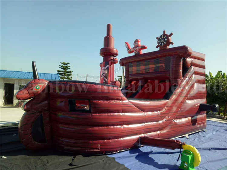 RB11019（6.5x4x4.5m） Inflatable Factory Price Customized Pirate Ship With High Quality