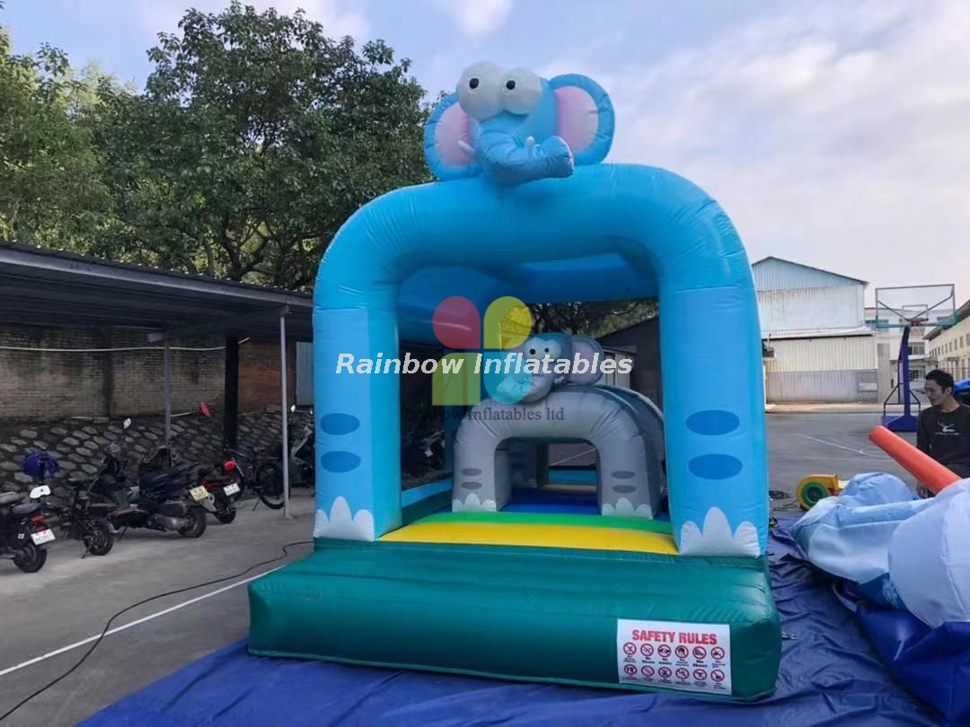  Inflatable Jungle Elephant Bouncer