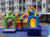 New Arrival Indoor Inflatable Dino Dinasaur Playground Funcity for Children