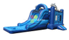Inflatable Dophin Water Slide Jumper-Rainbow Inflatables