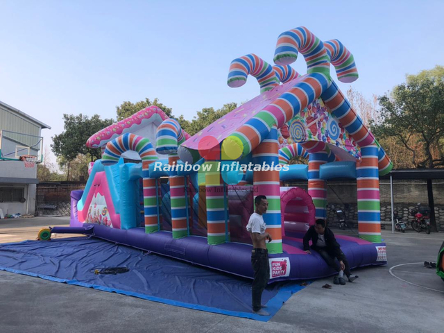 RB5288 Candy Inflatable Obstacle