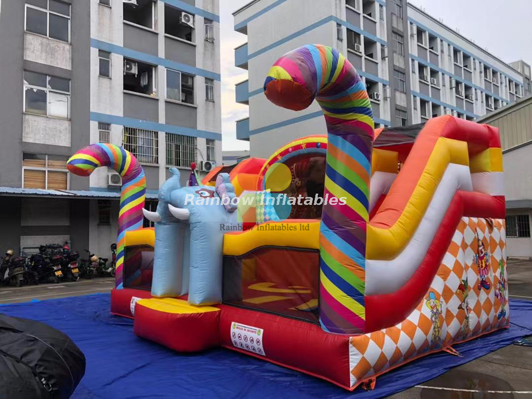 Carnival Inflatable Bounce Combo From Guangzhou Rainbow Inflatables 