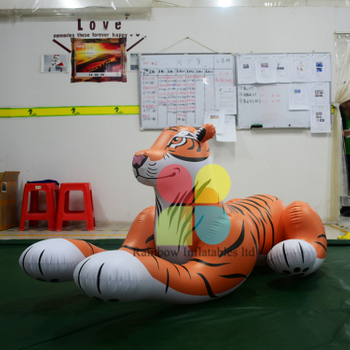 Outdoor decorations Inflatable tiger Animal Cartoon toys for advertising