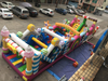 RB5275 16x3.8m(2parts) Inflatable candy Train Obstacle