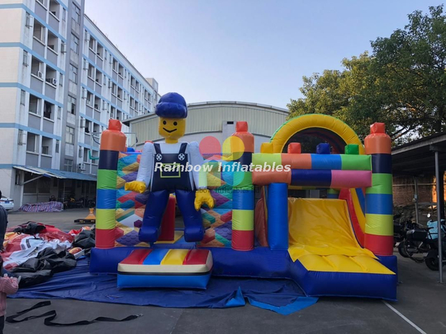 Inflatable Lego Builder Man Funcity