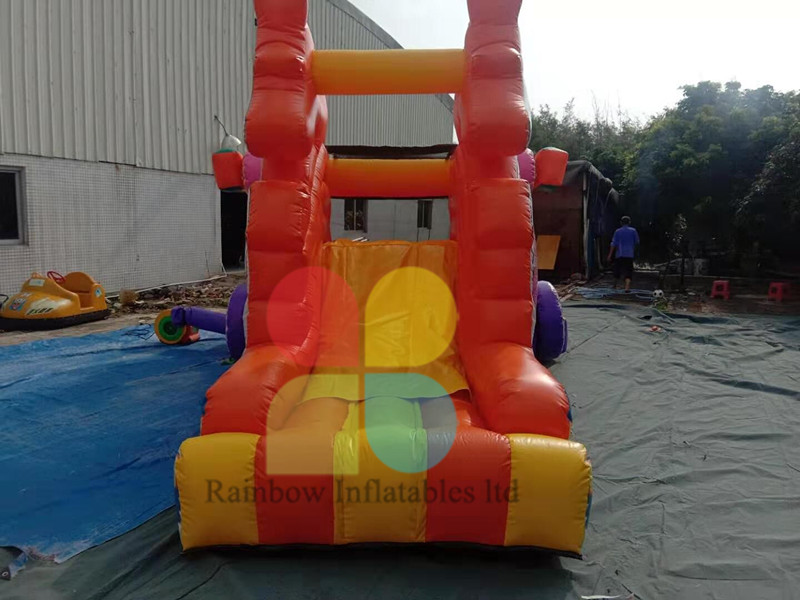 nimal Inflatable Unicorn Bouncer with Slide For Kids
